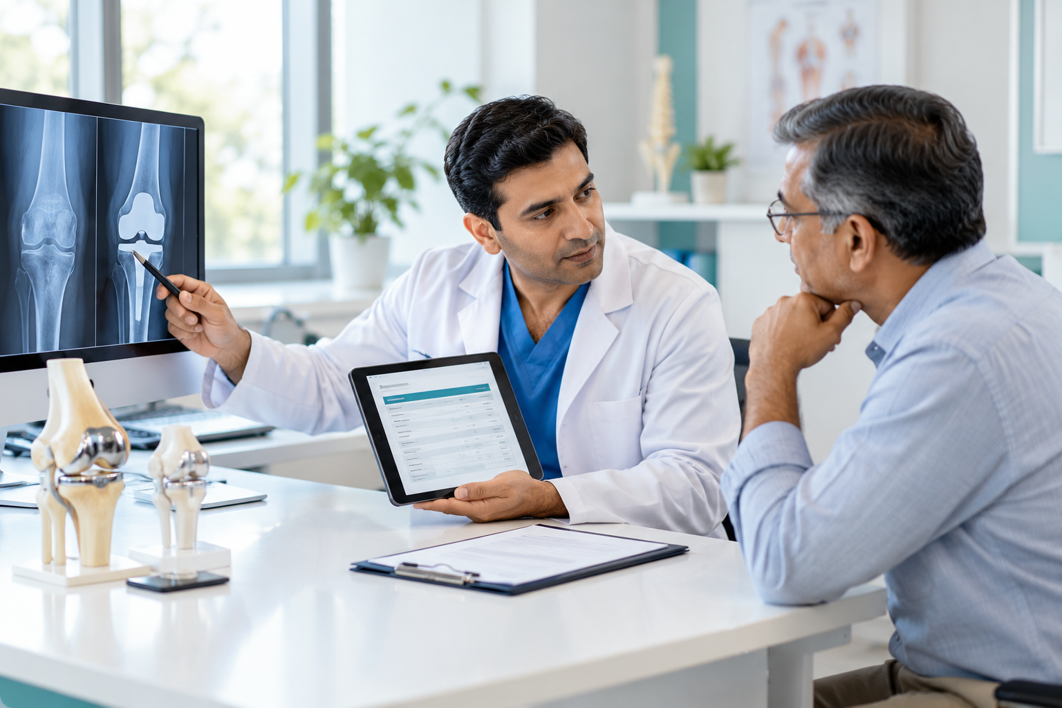 Doctor Explains Knee Replacement Options