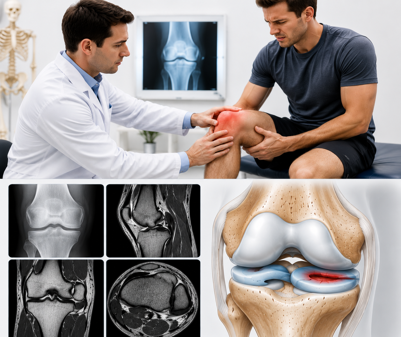 How Does the Doctor Diagnose Discoid Meniscus Injury?