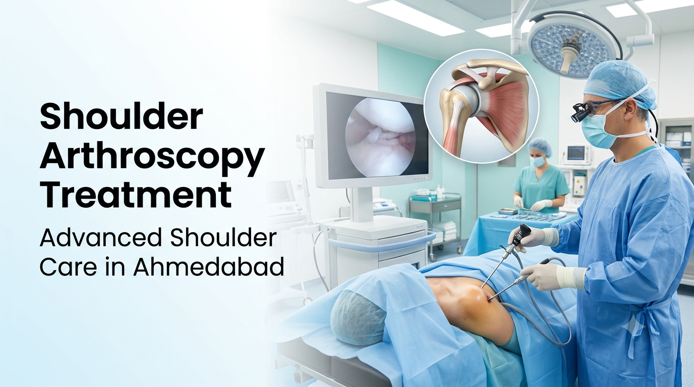 Shoulder Arthroscopy Treatment in Ahmedabad: Procedure, Benefits & Recovery